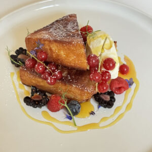 Gourmet French toast